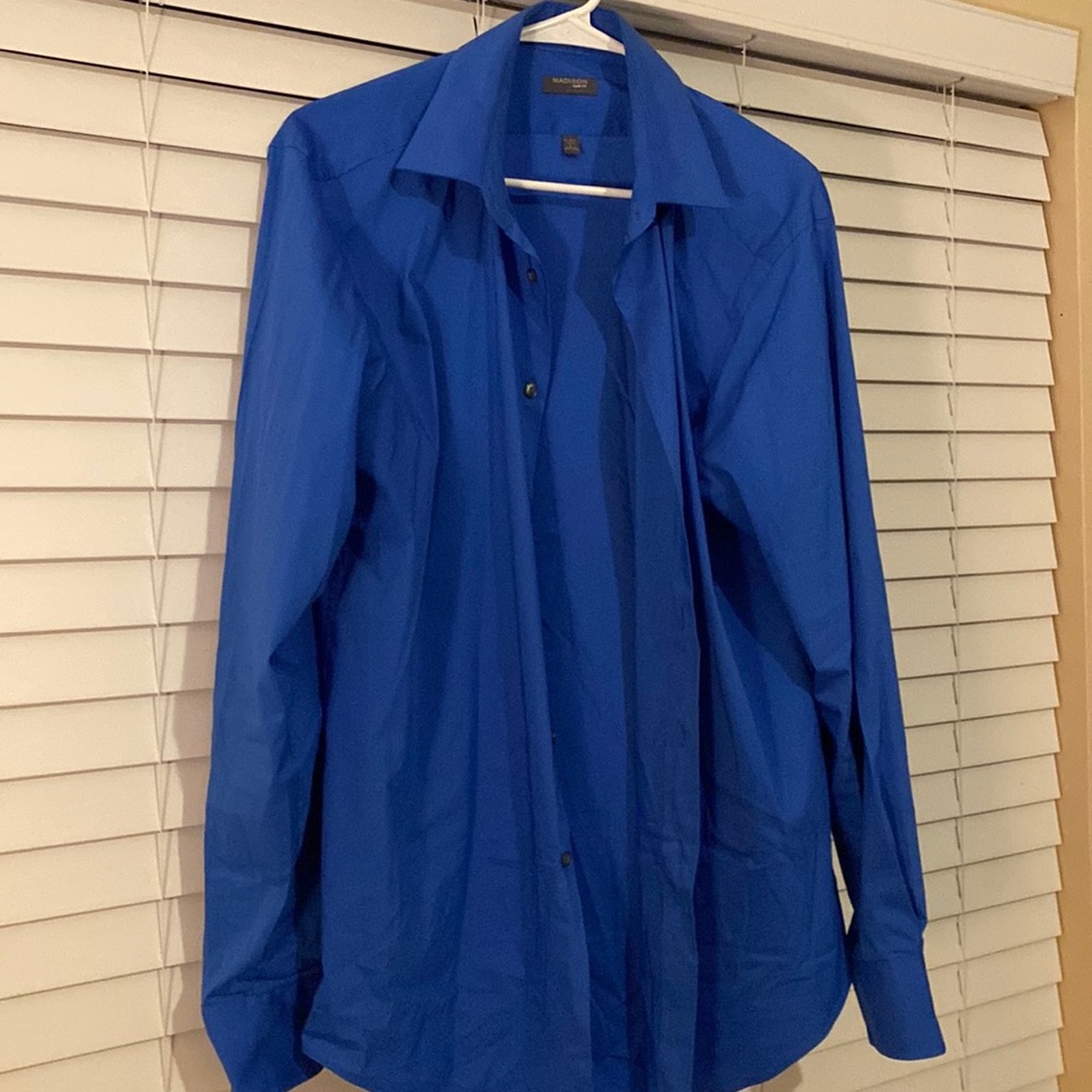 Madison mens slim fit dress shirt